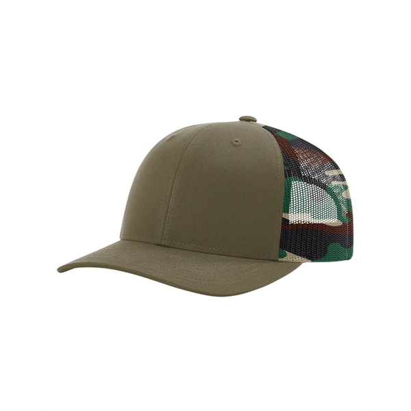 Richardson Printed Mesh Trucker Cap - Richardson Printed Mesh Trucker Cap - Image 4 of 33