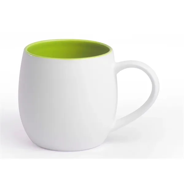 12 oz White Quartz Tea & Coffee Mug