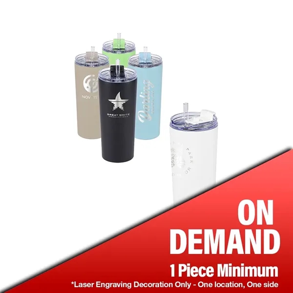 20oz Urban Peak® Cascade Pop-Up Straw Tumbler