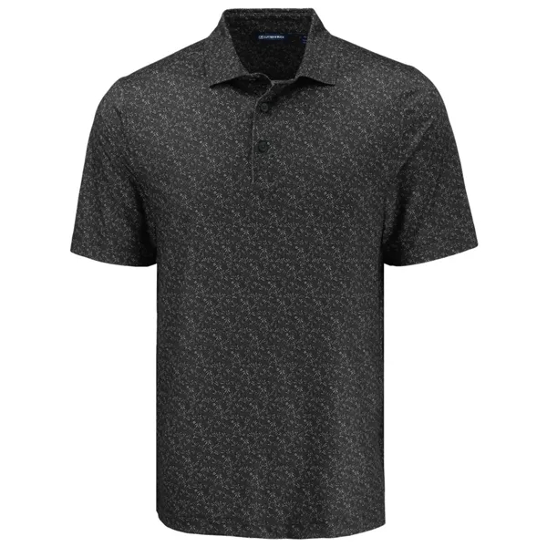 Cutter & Buck Pike Recycled Fern Print Mens Big & Tall Po...