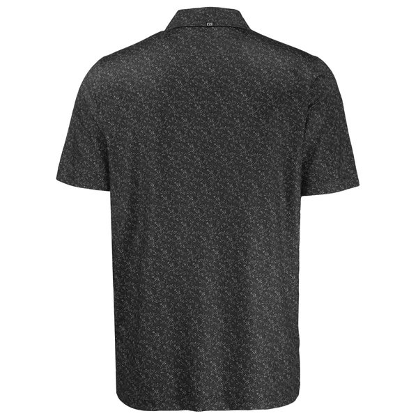 Cutter & Buck Pike Recycled Fern Print Mens Big & Tall Po...