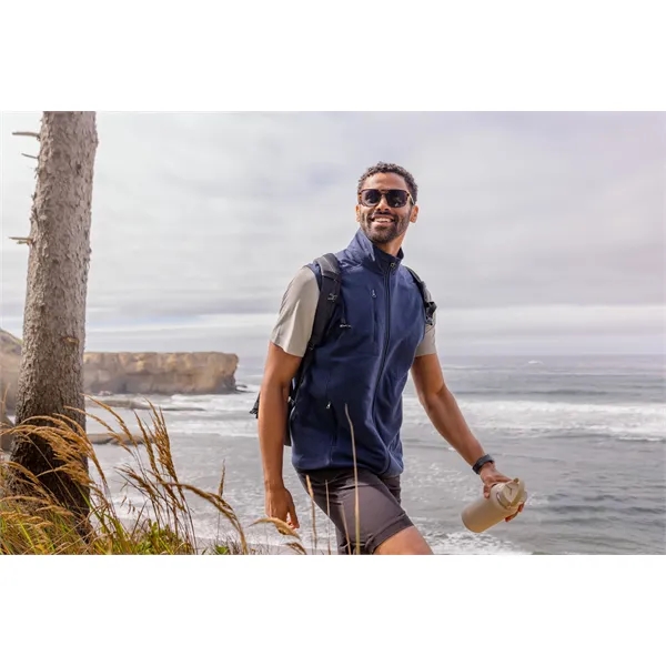 Cutter & Buck Hunts Point Recycled Fleece Mens Hybrid Ful...