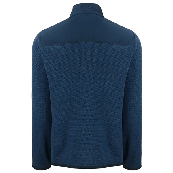 Cutter & Buck Hunts Point Recycled Fleece Mens Hybrid Ful...