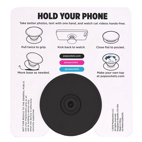 PopSockets® PopGrip Vegan Leather - PopSockets® PopGrip Vegan Leather - Image 1 of 9
