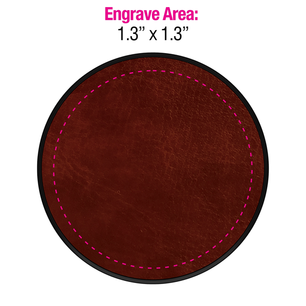 PopSockets® PopGrip Vegan Leather - PopSockets® PopGrip Vegan Leather - Image 5 of 9