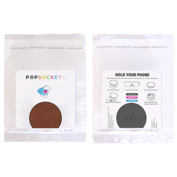 PopSockets® PopGrip Vegan Leather - PopSockets® PopGrip Vegan Leather - Image 7 of 9