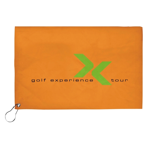 17x11 Sublimated Golf Towel - 200GSM - 17x11 Sublimated Golf Towel - 200GSM - Image 3 of 4