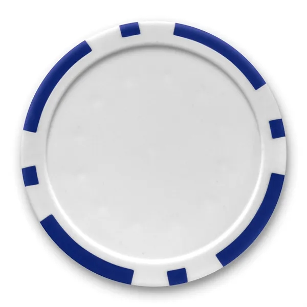 Colored 2-Ball, 1-Poker Chip Par Pack