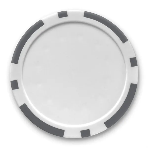 Colored 2-Ball, 1-Poker Chip Par Pack