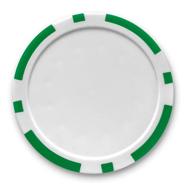 Colored 2-Ball, 1-Poker Chip Par Pack