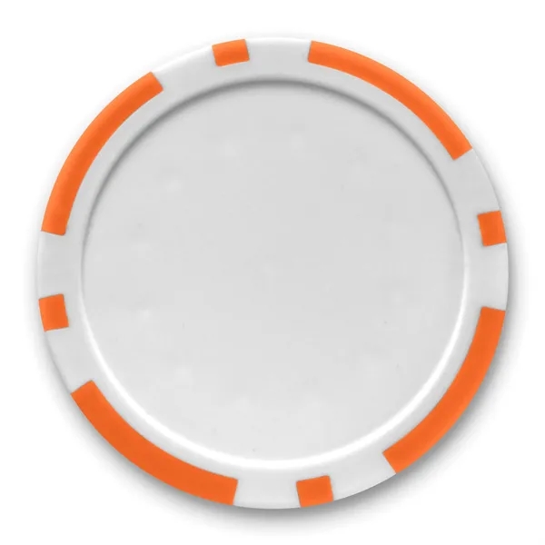 Colored 2-Ball, 1-Poker Chip Par Pack
