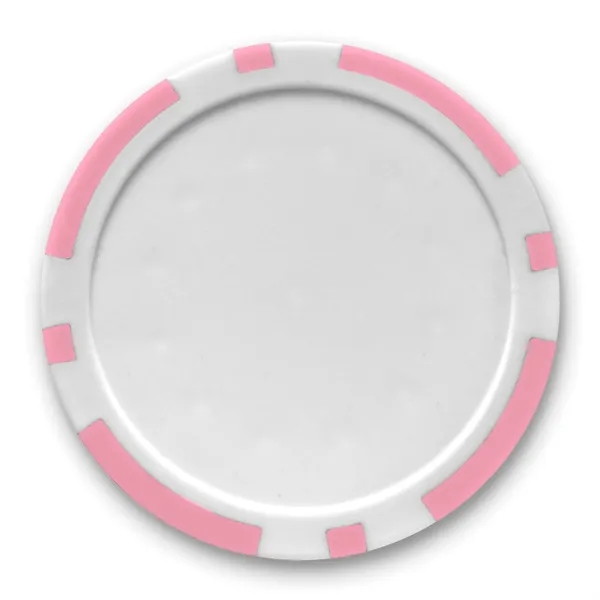 Colored 2-Ball, 1-Poker Chip Par Pack