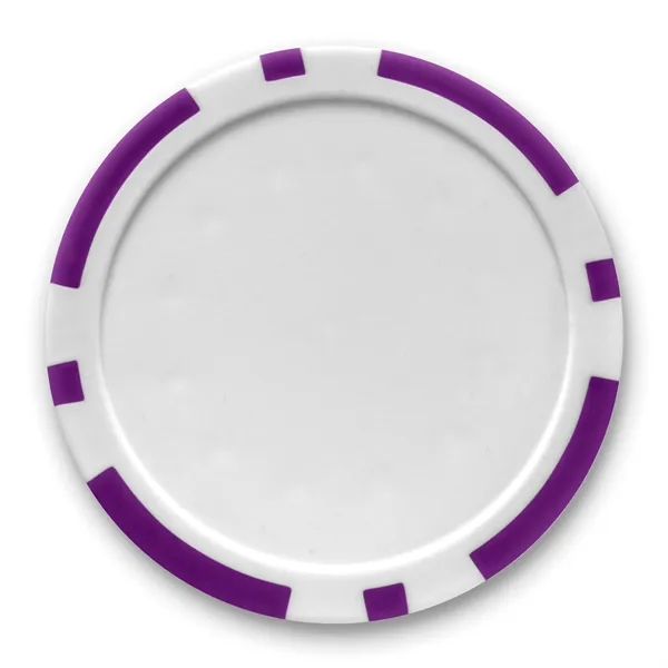 Colored 2-Ball, 1-Poker Chip Par Pack