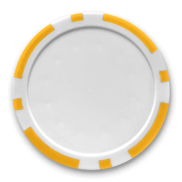 Colored 2-Ball, 1-Poker Chip Par Pack