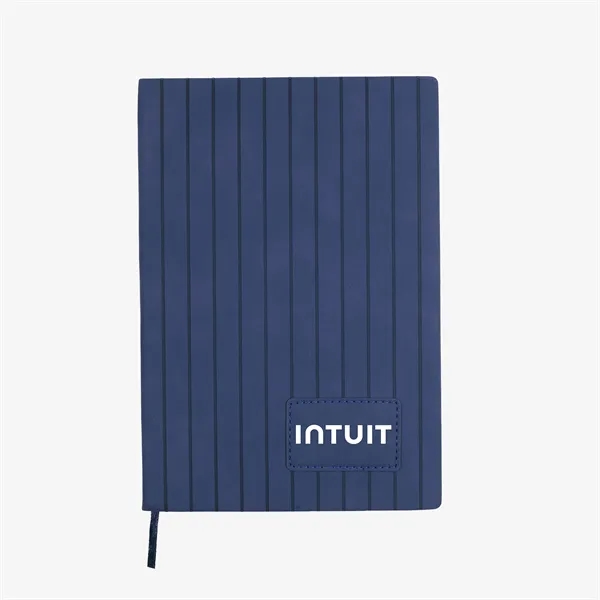 PrimeMark A5 Stripe-Embossed Journal