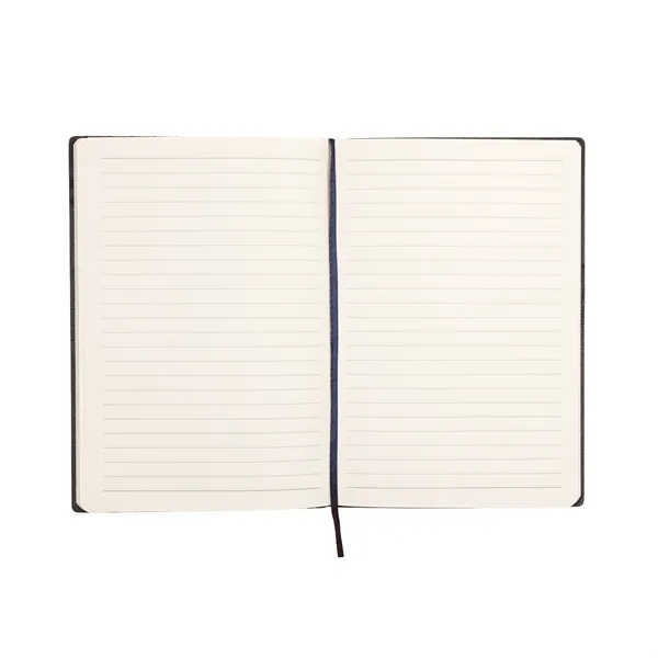 PrimeMark A5 Stripe-Embossed Journal