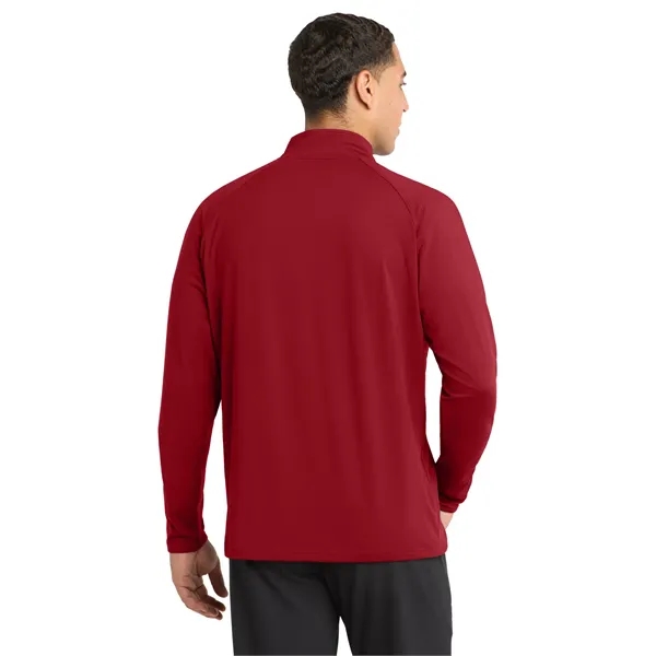 Sport-Tek Sport-Wick Stretch 1/4-Zip Pullover.