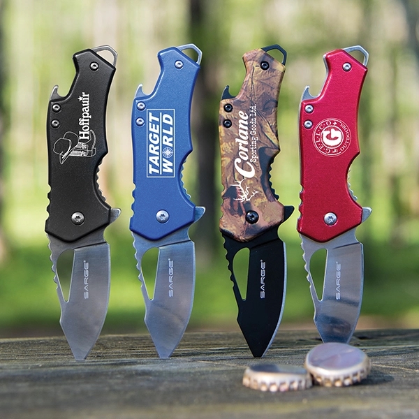 Red Fuse - Pocket Knife & Bottle Opener - Red Fuse - Pocket Knife & Bottle Opener - Image 1 of 1