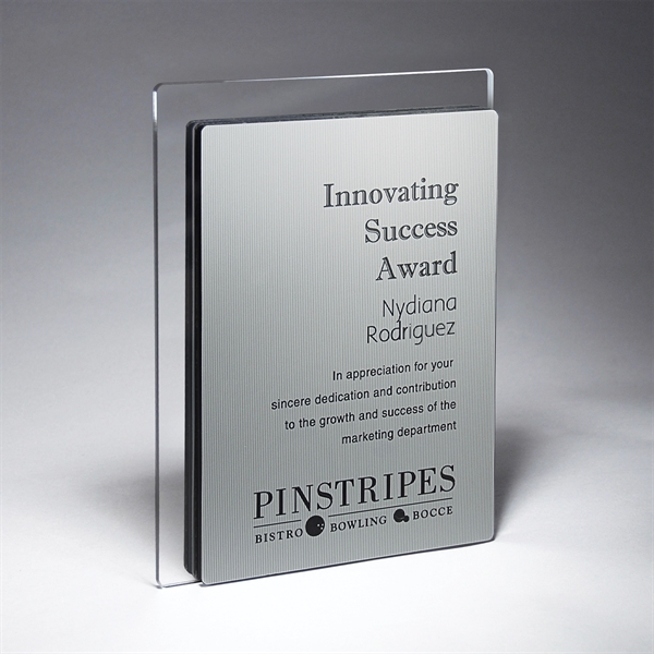 Pinstripe Plaque