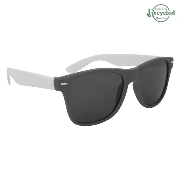 Full Color Colorblock Malibu Sunglasses