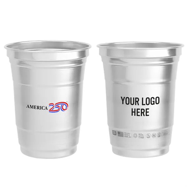 America250™ Top Cup by Ball™ 16 Oz. Aluminum Cup