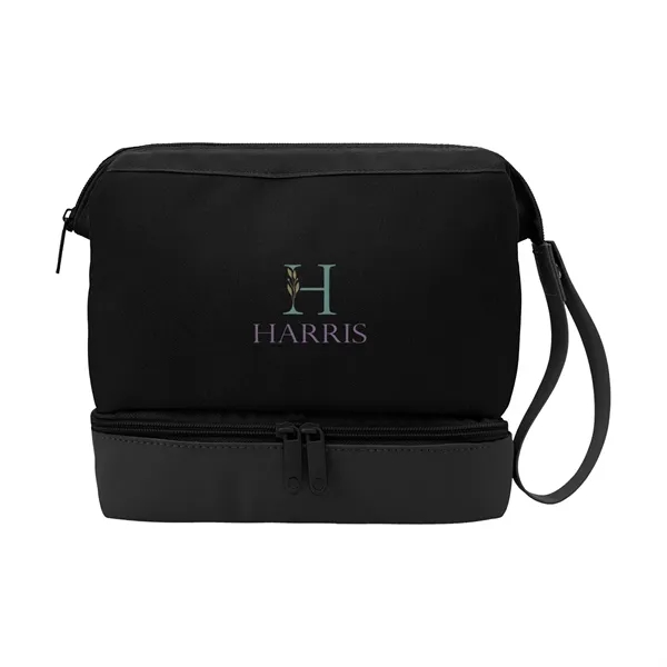 The Weekender Toiletry Bag with Drop-Bottom