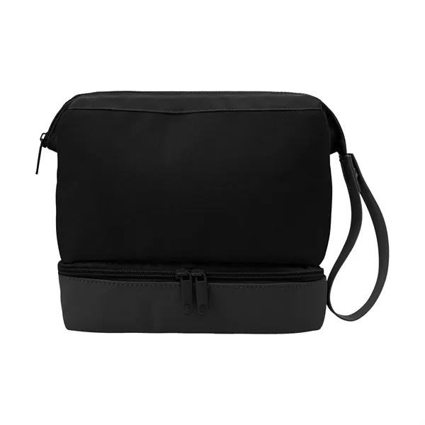 The Weekender Toiletry Bag with Drop-Bottom