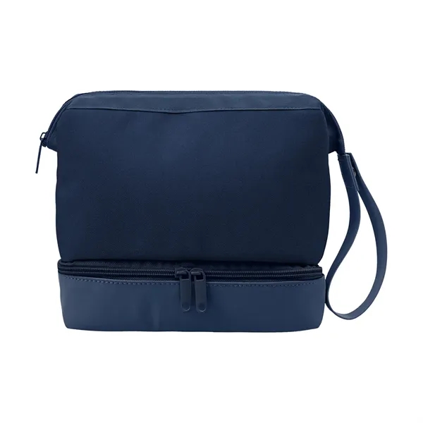 The Weekender Toiletry Bag with Drop-Bottom