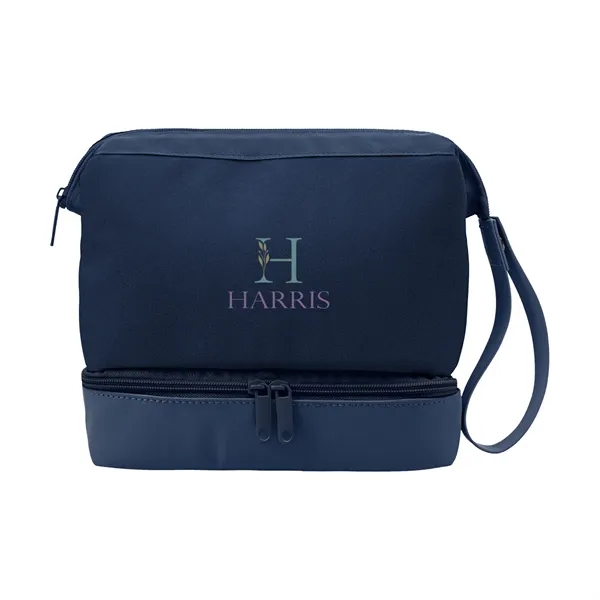 The Weekender Toiletry Bag with Drop-Bottom