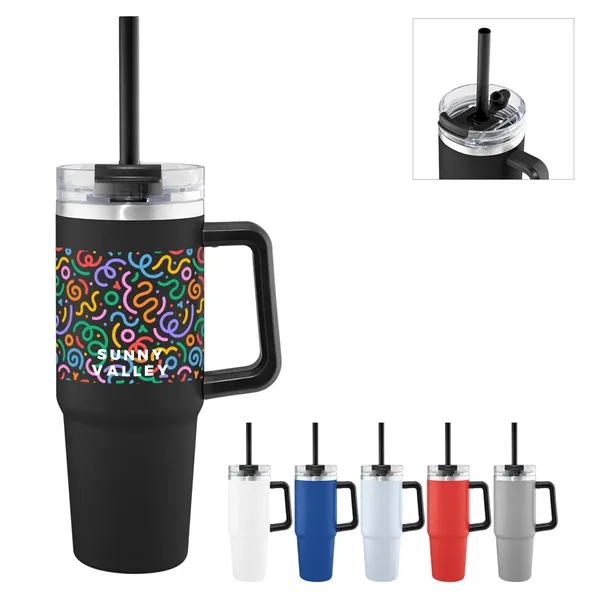 30 Oz. Full Color Intrepid Recycled Stainless Steel Tumbler