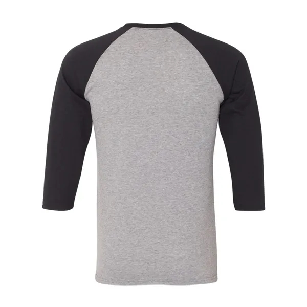 JERZEES Unisex Triblend Three-Quarter Raglan Baseball T-S...