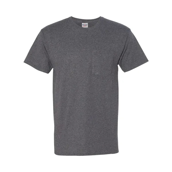JERZEES Unisex Dri-Power® 50/50 Pocket T-Shirt