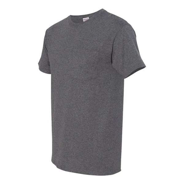 JERZEES Unisex Dri-Power® 50/50 Pocket T-Shirt