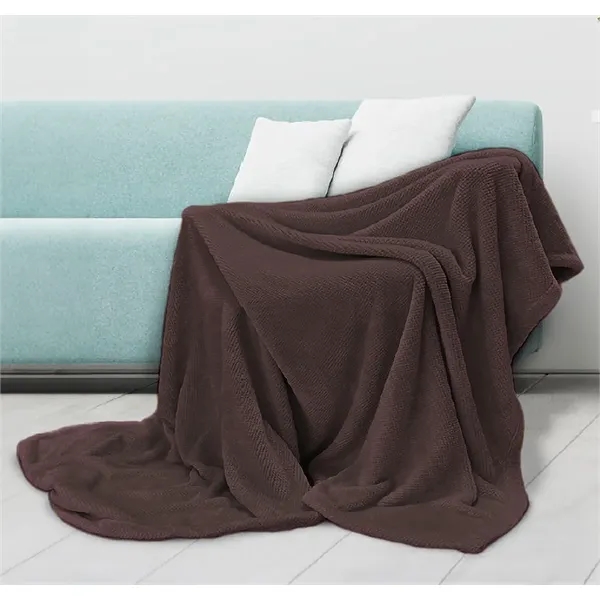 Custom Espresso Throw