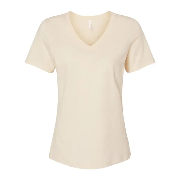 BELLA + CANVAS Women's Relaxed Jersey V-Neck Tee