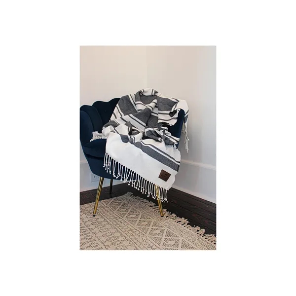 Custom Four Seasons Striped Blanket