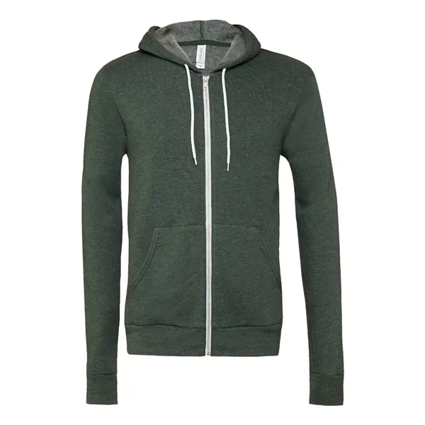 BELLA + CANVAS Unisex Sponge Fleece Full-Zip Hoodie Sweat...