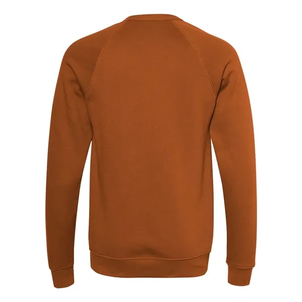 BELLA + CANVAS Unisex Sponge Fleece Raglan Crewneck Sweat...