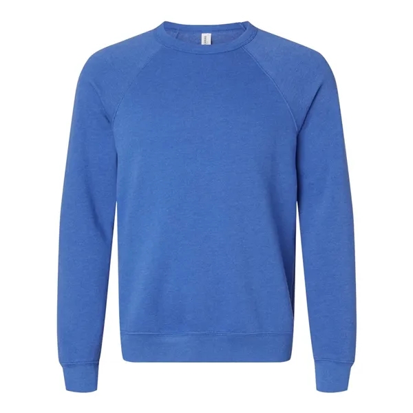 BELLA + CANVAS Unisex Sponge Fleece Raglan Crewneck Sweat...