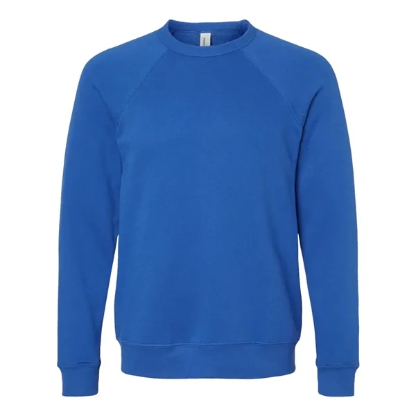 BELLA + CANVAS Unisex Sponge Fleece Raglan Crewneck Sweat...