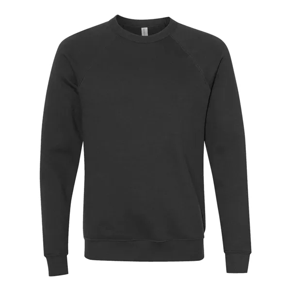 BELLA + CANVAS Unisex Sponge Fleece Raglan Crewneck Sweat...