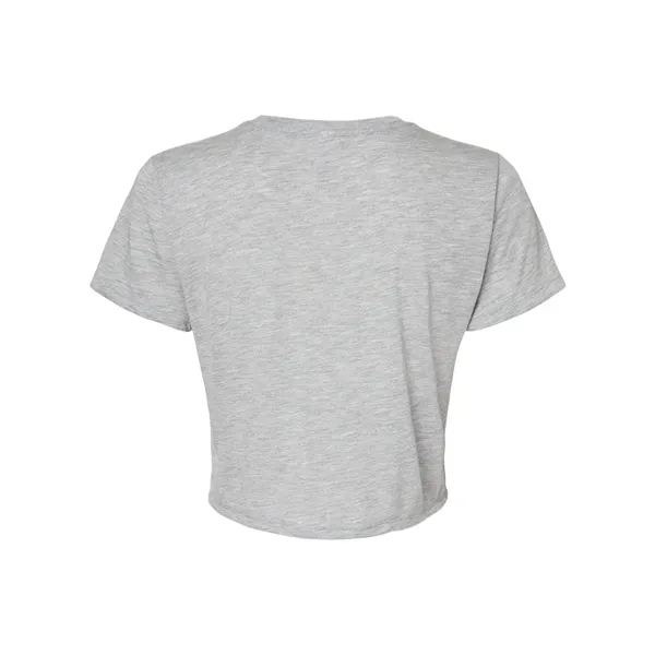 BELLA + CANVAS Women's Flowy Crop Tee