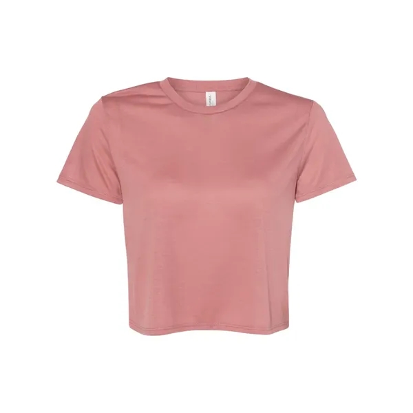 BELLA + CANVAS Women's Flowy Crop Tee