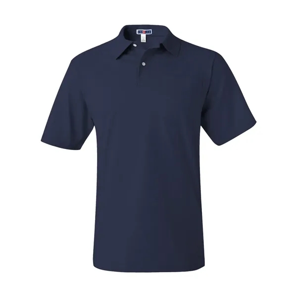 JERZEES Men's SpotShield® 50/50 Polo with Pocket