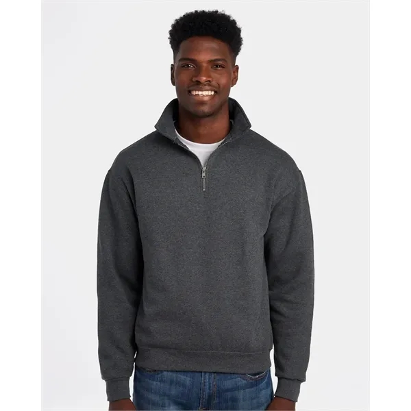 JERZEES Unisex Super Sweats NuBlend® Quarter-Zip Cadet Co...