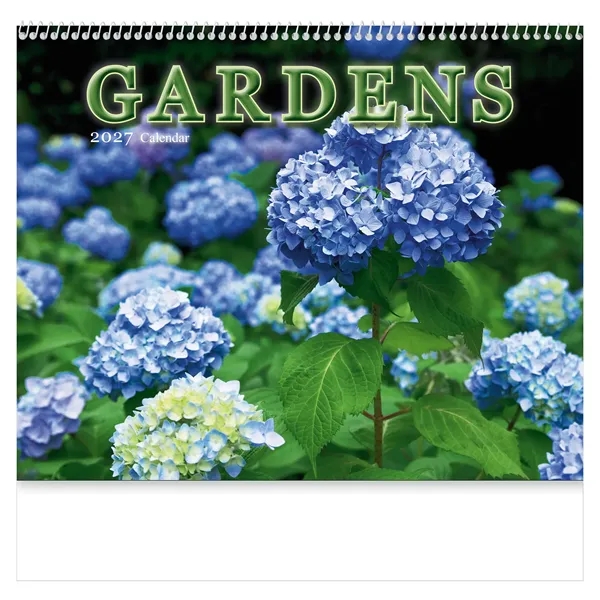 Gardens Wall Calendar: 2027 Spiral Bound