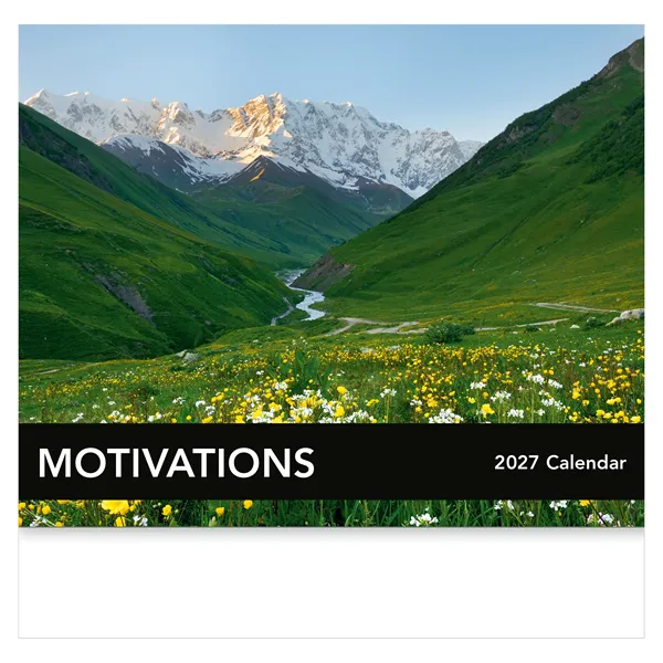 Motivations Wall Calendar: 2027 Stapled