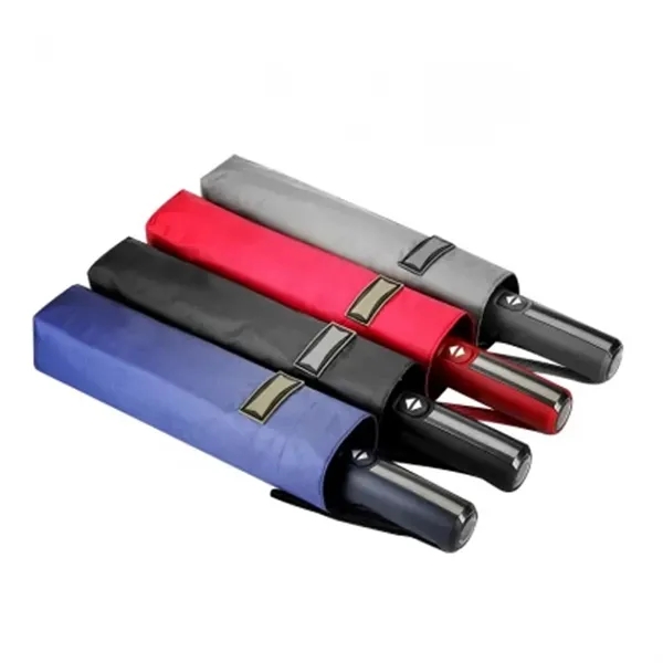 Automatic Metal Frame Umbrella with Case