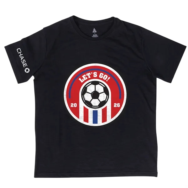Soccer ACE Slub T-Shirt S/S Crew Neck - Unisex