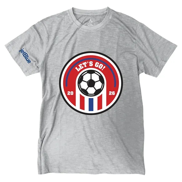 Soccer ACE Slub T-Shirt S/S Crew Neck - Unisex